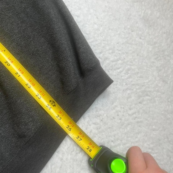 Vintage big dogs men's grey all embroidered crew neck sweatshirt fleece boxy M - Picture 4 of 8